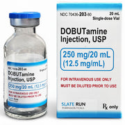 Buy dobutamine injection 250mg/20mL by slate run pharmaceuticals. Also find dobutamine injection & dobutamine Infusion for cardiogenic shock.
