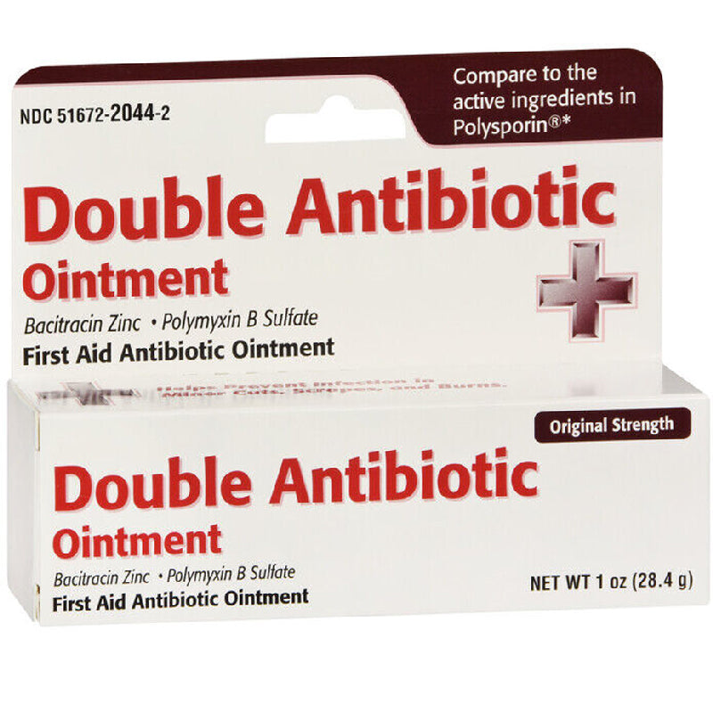 Double Antibiotic Ointment FastActing Treatment for Wounds — Mountainside Medical Equipment