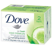 Buy Unilever Dove Go Fresh Cool Moisture Beauty Bar Soap, 2-Pack  online at Mountainside Medical Equipment