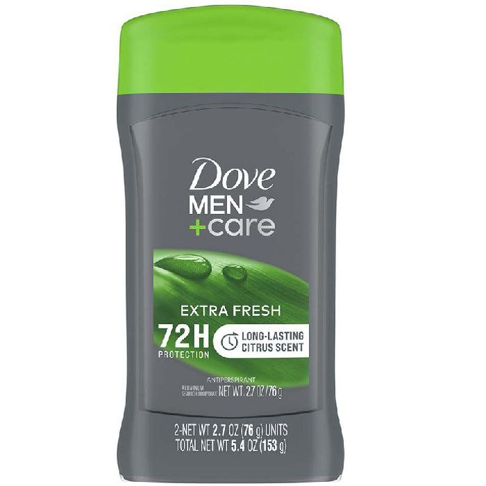 Dove Men+ Care Extra Fresh Antiperspirant and Deodorant Stick 2.7 oz ...