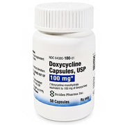 Doxycycline 100 mg Capsules by Strides 50 Count