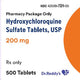 Hydroxychloroquine Tablets 200 mg Bulk 500 Count (Rx)