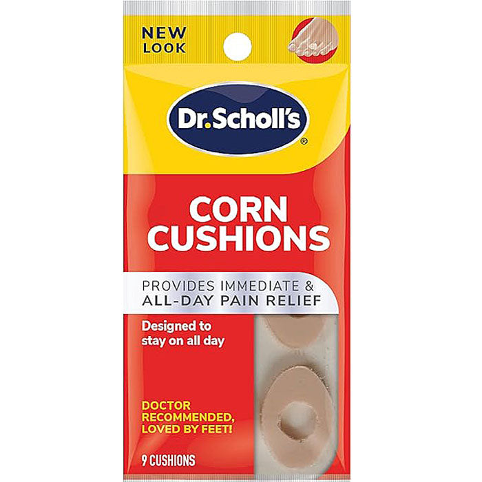 Dr Scholl's Corn Cushions, All Day Pain Relief, 9 Pack