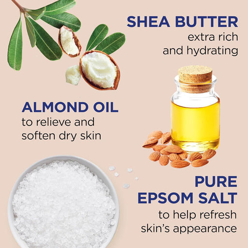 Dr Teal's Foaming Bath with Pure Epsom Salt Ingredients list.