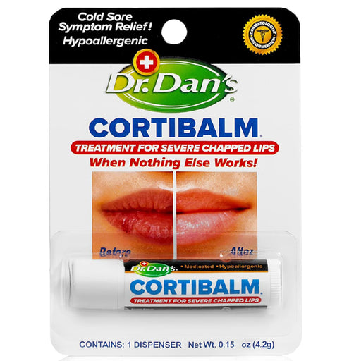 Dr. Dan’s CortiBalm Lip Balm for Severe Chapped Lips