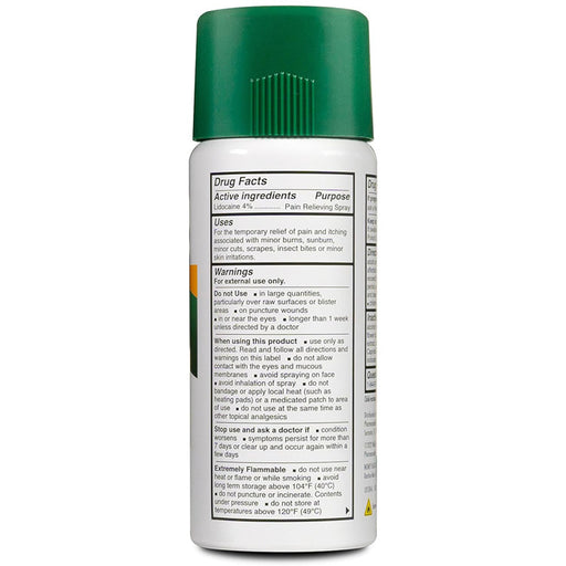 Bactine MAX Dry Spray for Pain Relief + Itch Relief with 4% Lidocaine Default Title