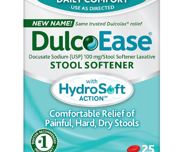 Dulcolax Stool Softener with HydroSoft Action Mountainside Medical Dulcolax Stool Softener with HydroSoft Action Mountainside Medical