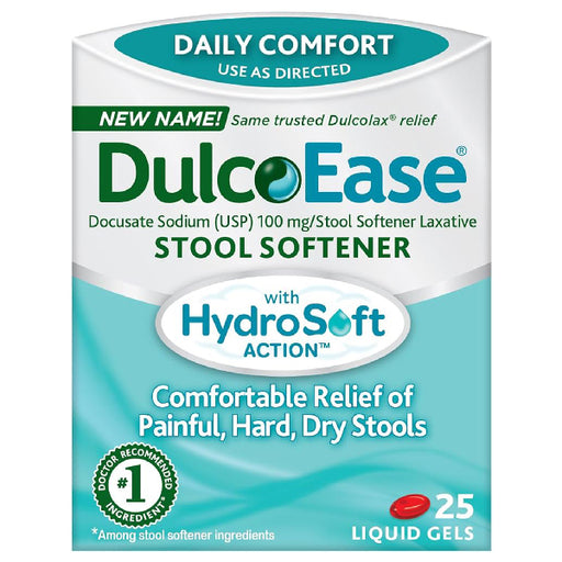 Stool Softener Laxative | Dulcolax Stool Softener with HydroSoft Action