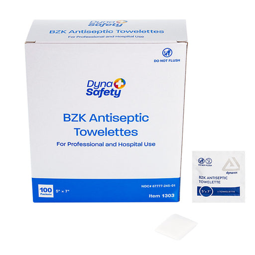 Dynarex 1303 BZK Wipes