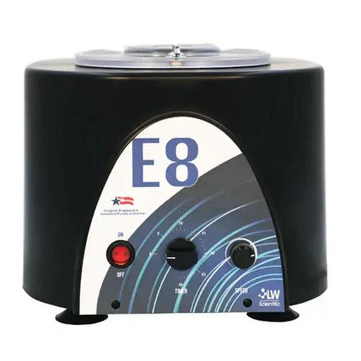 E8 Centrifuge with Variable-Speed, 8-place Angled, 3-15ml, 3500 with Timer, 90-240 v Default Title
