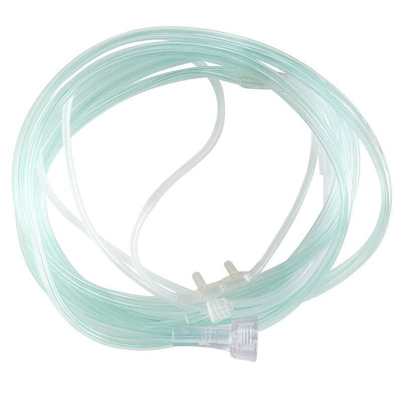 ETCO2 Nasal Cannula, ETCO2 Nasal Cannula  Size with Curved Prongs & 7 Foot Tubing.