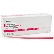 Ear Curetts for Children with Grooves 3 mm Size with Round Tip, Disposable