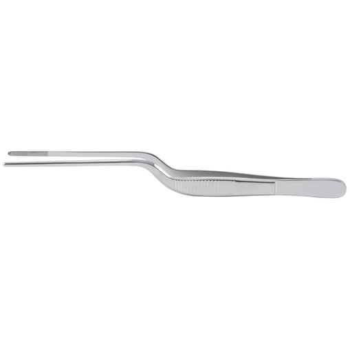 Ear Forceps Lucae 5.5 Inch, Thumb Handle Straight Serrated Tips