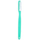 Economy Toothbrush Green with Soft Gentle Brushes, 37 Tuft, Individually Wrapped