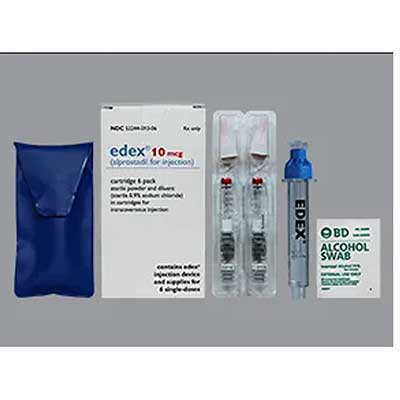 Edex Alprostadil for injection Kit 10 Micrograms