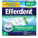 Efferdent Plus Mint Anti-Bacterial Denture Cleanser Tablets 44 Count