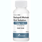 Enalapril Maleate Oral Solution 1 mg per mL Raspberry Flavor
