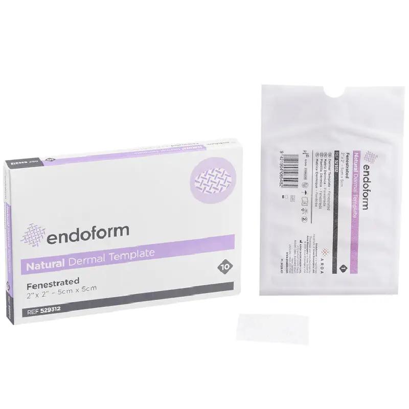 Endoform Dermal Template Collagen Wound Dressing 2 X 2 Inch Square Ste
