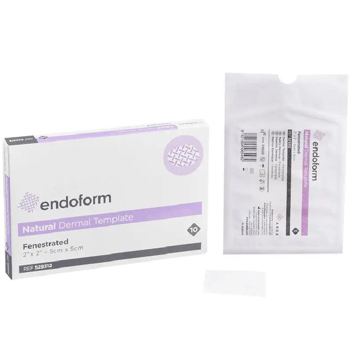 Endoform Dermal Template Collagen Wound Dressing 2 X 2 Inch Square Ste