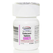 Entecavir Tablets 0.5 mg for effective management of chronic Hepatitis B, supporting liver health and reducing viral load.