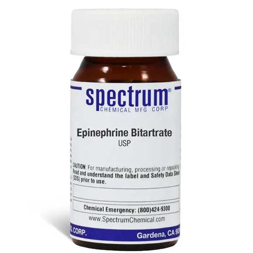 Epinephrine Bitartrate USP Powder for Compounding Medications (API)