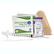 Epinephrine Convenience Kit with Syringe, Prep Pads