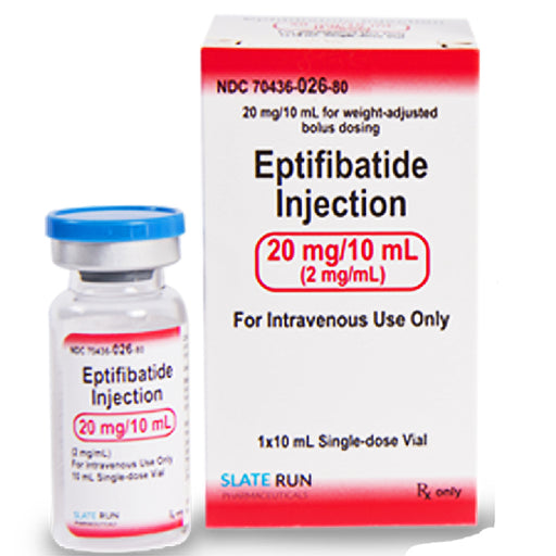 Eptifibatide Injection to prevent blood clots 