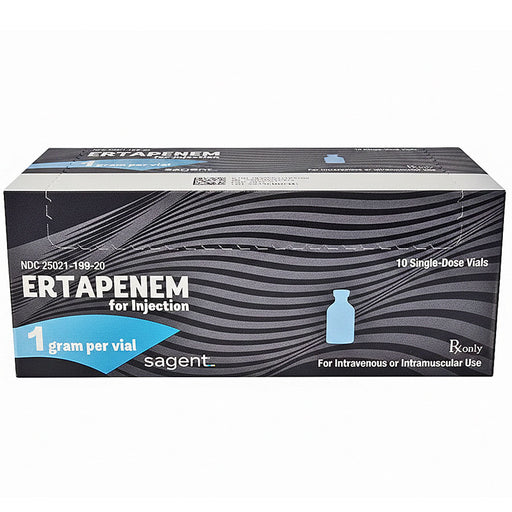 Ertapenem for Injection 1 gram by Sagent Pharmaceuticals