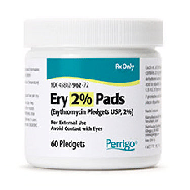 Ery 2% Pads Erythromycin Antibiotic Acne Treatment Default Title