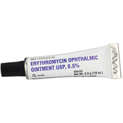  Erythromycin Ophthalmic Ointment 