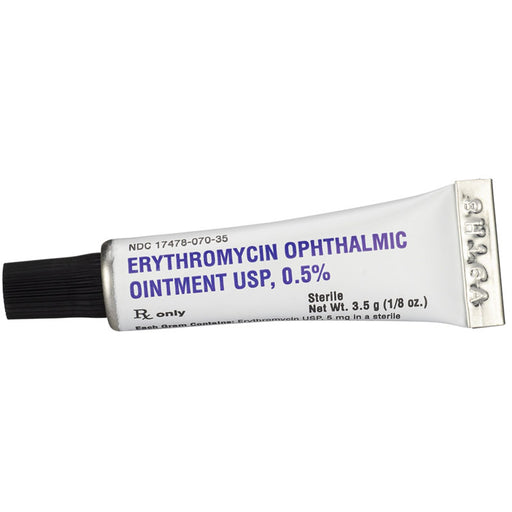  Erythromycin Ophthalmic Ointment 