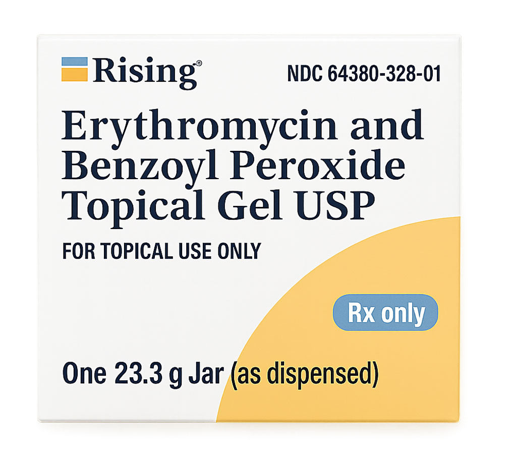 Erythromycin and Benzoyl Peroxide Topical Gel 3.5% by Rising Pharma