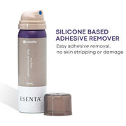 Esenta Sting Free Adhesive Remover Spray is Silicone Based