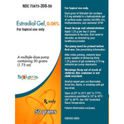Estradiol Gel 0.06% Pump 37.5 gm by Solaris Pharma
