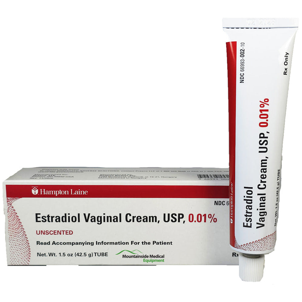 Estradiol Vaginal Cream 0 01 Tube With Calibrated Applicator 42 5 Gm Estradiol Vaginal Cream 0 01 Tube With Calibrated Applicator 42 5 Gm