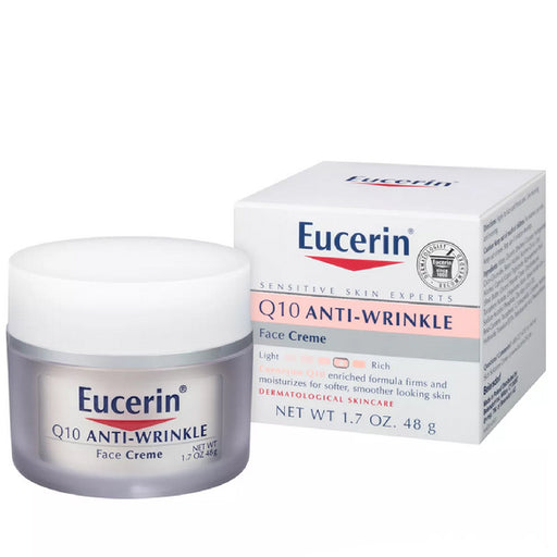 Beiersdorf Eucerin Q10 Anti-Wrinkle Sensitive Skin Cream | Mountainside Medical Equipment 1-888-687-4334 to Buy