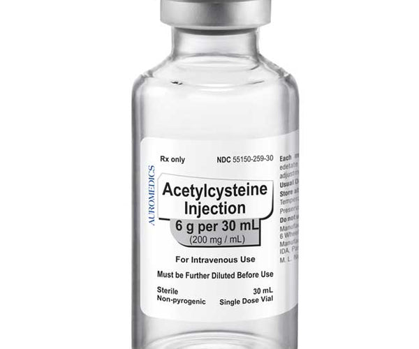 Acetylcysteine for Injection Single-Dose Vial  Mountainside Medical