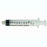 Exel 26265 Syringe Only, General Purpose Syringe 10-12cc Luer Lock with Cap