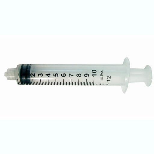 Exel 26265 Syringe Only, General Purpose Syringe 10-12cc Luer Lock with Cap