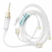 Exel IV Administration Set, 2 Y-Injection Sites, 2-Roller Clamps 105"