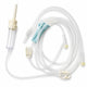 Exel IV Administration Set, 2 Y-Injection Sites, 2-Roller Clamps 105"