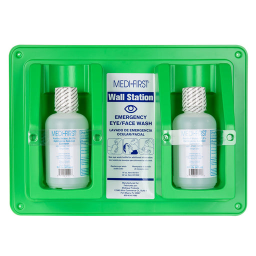 Eye Wash Station, Wall Mountable for Emergency Eyewash Relief