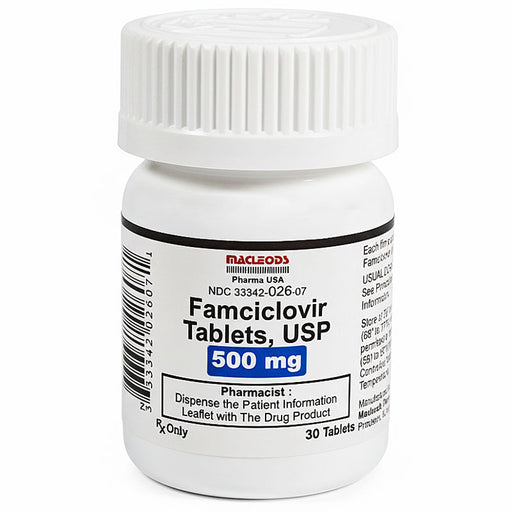 Famciclovir 500mg Tablets by Macleods