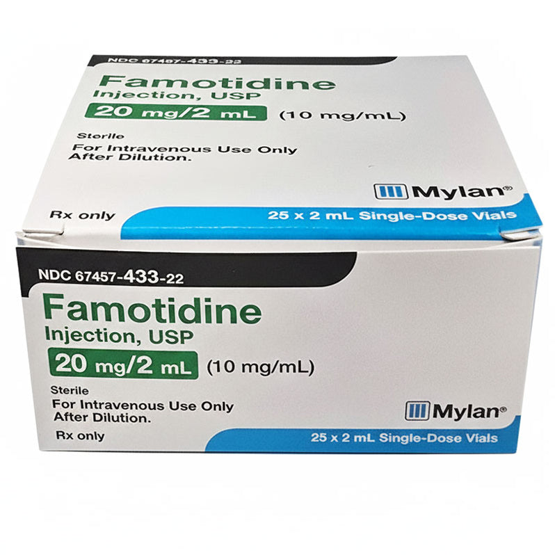 Famotidine 20mg Injection - Relieve Heartburn & Ulcers — Mountainside ...