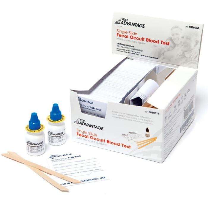 Stool Rbc Test Kit Fecal Occult Blood Test Kit: Detect Colorectal Cancer Early ...