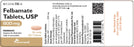 Felbamate Tablets 600 mg Package Label by AMneal