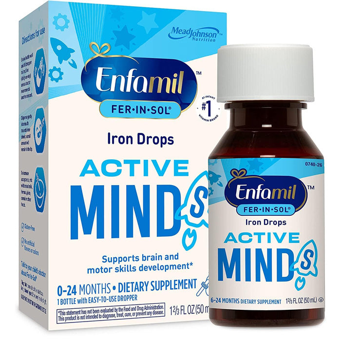 Fer-In-Sol Iron Drops: Boost Energy & Cognitive Health — Mountainside Medical
