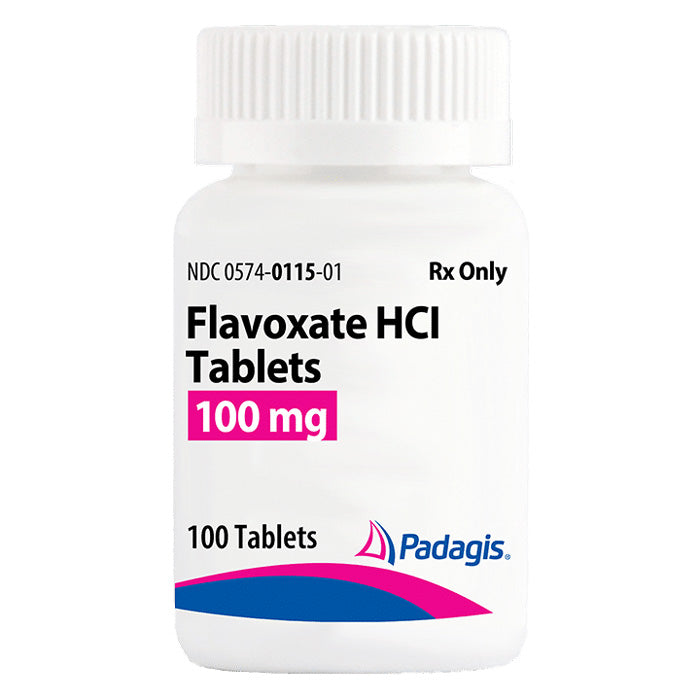 Flavoxate HCl Tablets 100 mg for Urinary Health by Padagis US