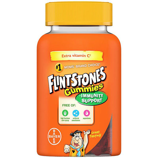 Flintstones Children's Multivitamin Chewable Gummies Plus Immunity Support