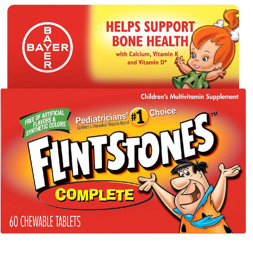 Buy Bayer Healthcare Flintstones Complete Children's Chewable Multivitamins 60 Tablets  online at Mountainside Medical Equipment